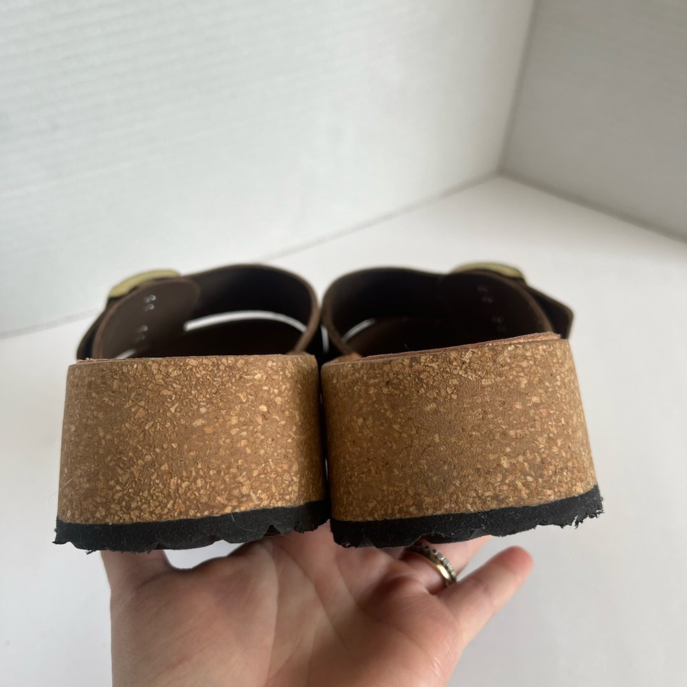 Papillio by Birkenstock Almina in Dark Tea Size 38 - Picture 9 of 12
